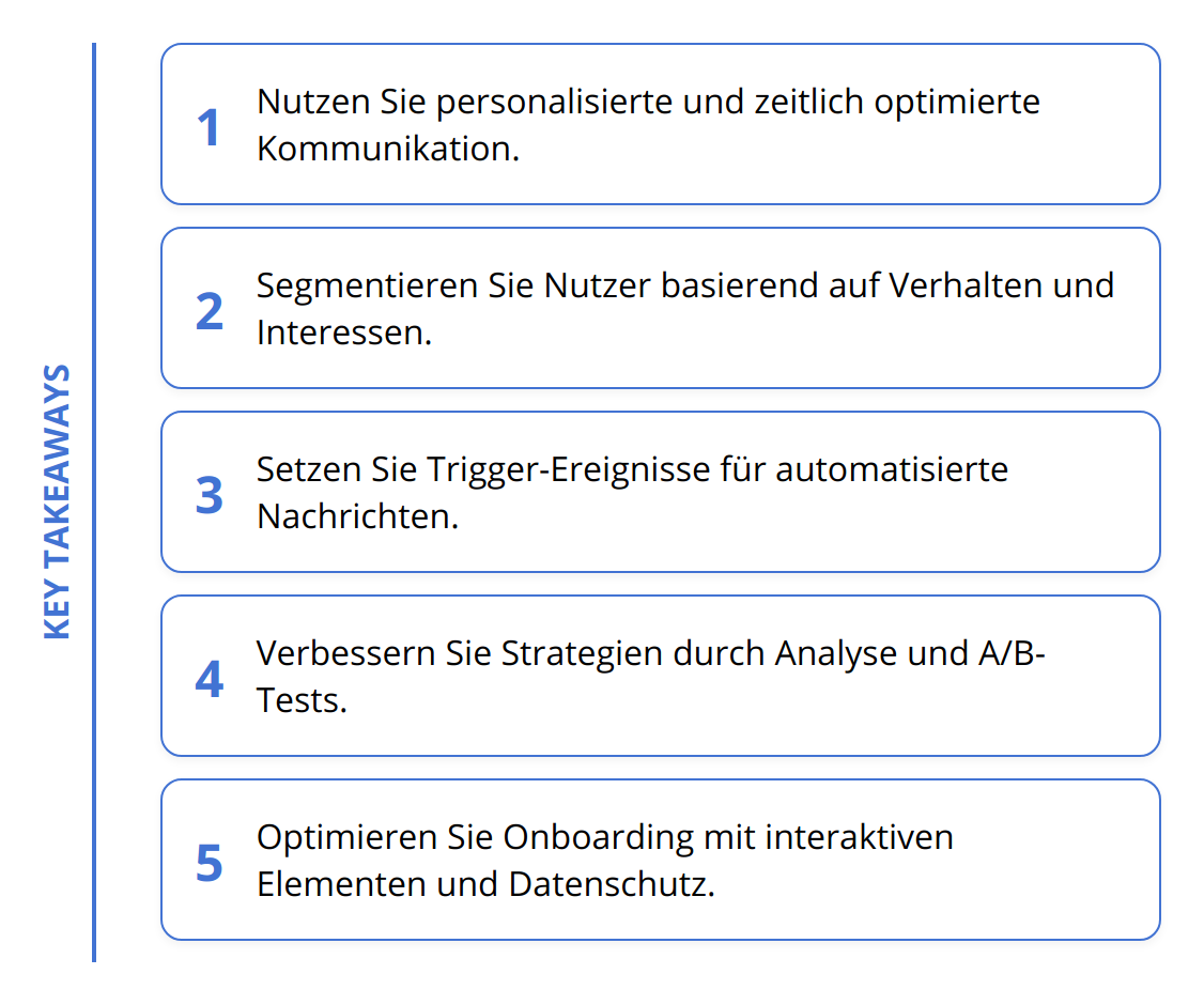 Key Takeaways - Mobile App Marketing Automatisierung Erklärt