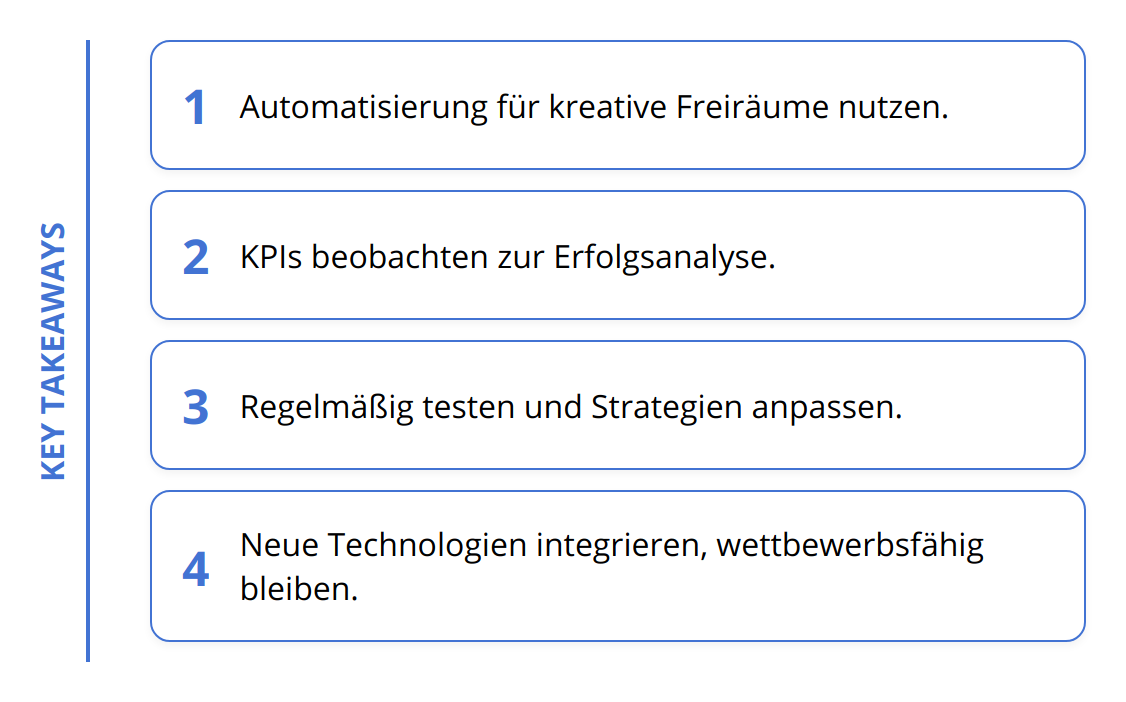 Key Takeaways - Mobile App Marketing Automatisierung Erklärt