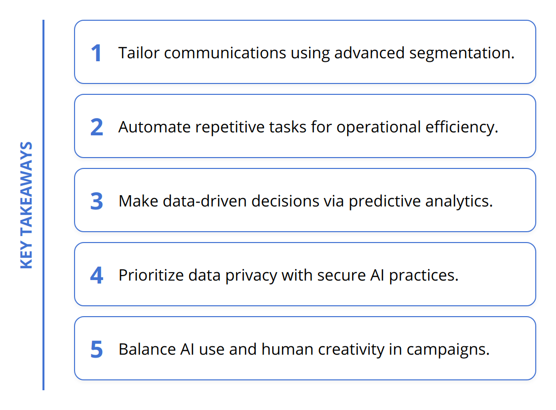 Key Takeaways - Pros and Cons of AI Marketing