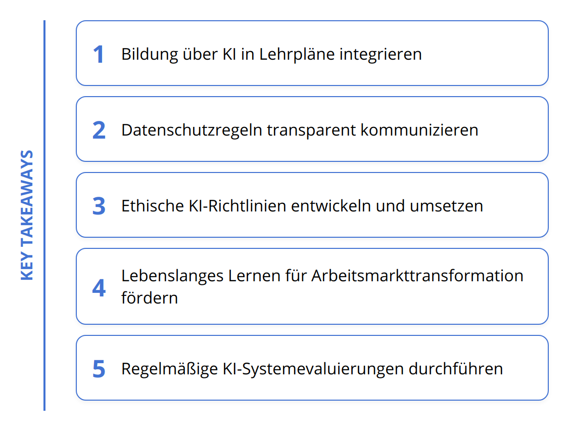 Key Takeaways - Wie beeinflusst KI die Gesellschaft?