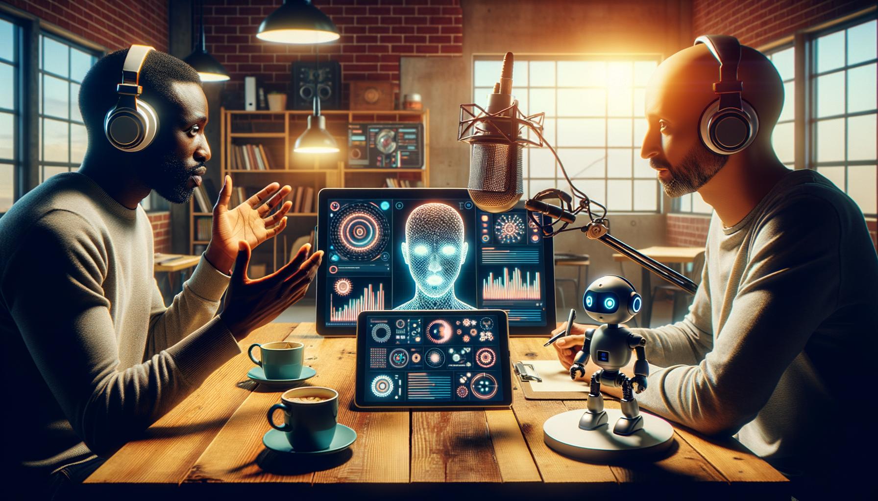 How AI Changes Podcast Content Creation [2024]