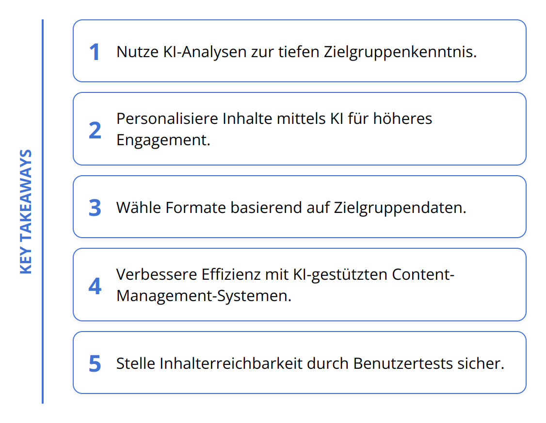 Key Takeaways - Interaktive Inhalte mit KI [Leitfaden]
