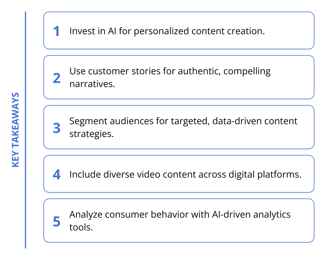 Key Takeaways - The Future of Content Marketing [2024 Update]
