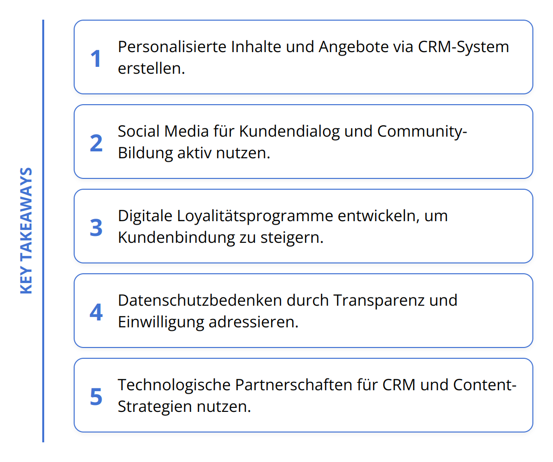 Key Takeaways - Digitales Kundenbindung [Leitfaden]