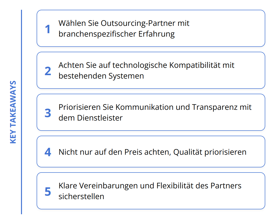 Key Takeaways - Marketing Automation Outsourcing [Leitfaden]