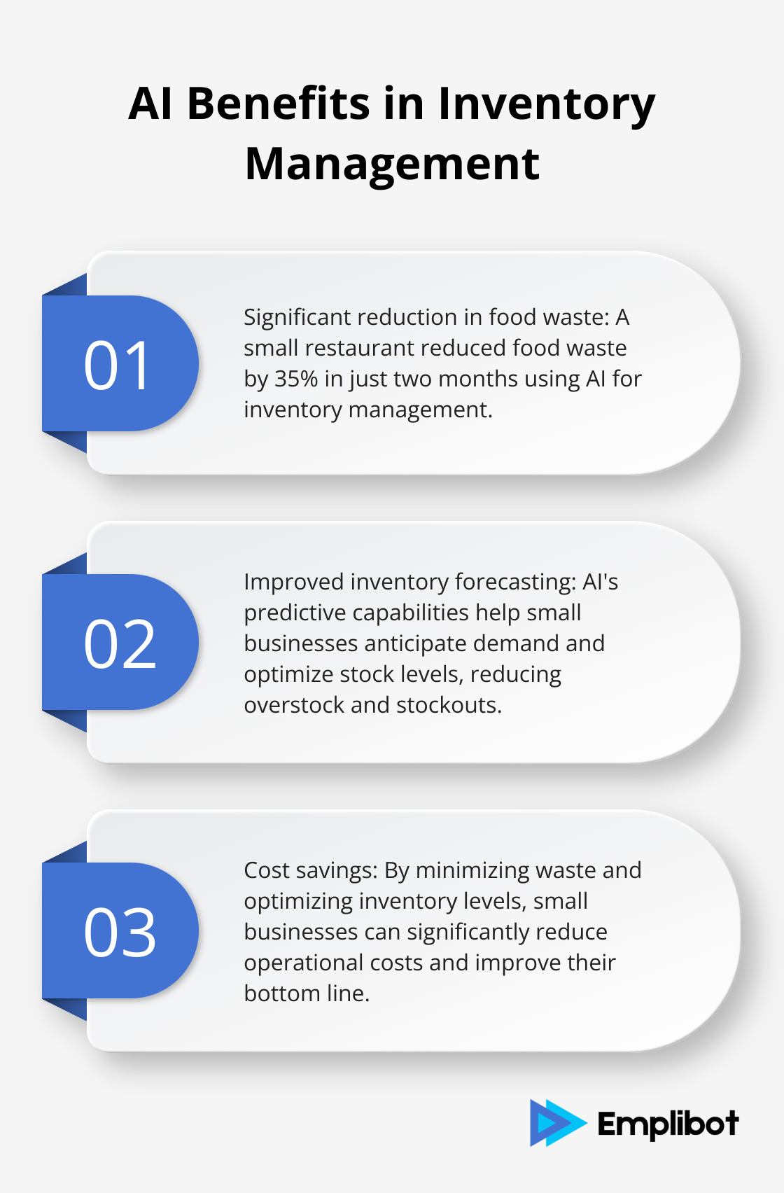 Benefits of AI in inventory management for small businesses