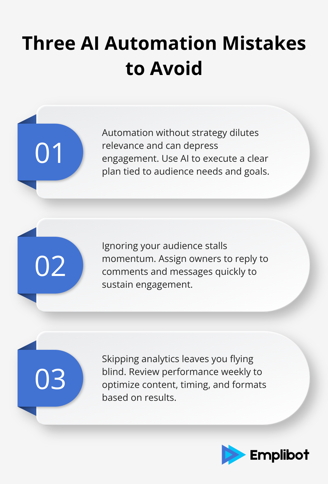 Common pitfalls to avoid when using AI for social media