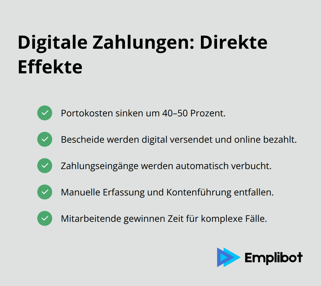 Vorteile der automatisierten Zahlungsabwicklung in Behörden