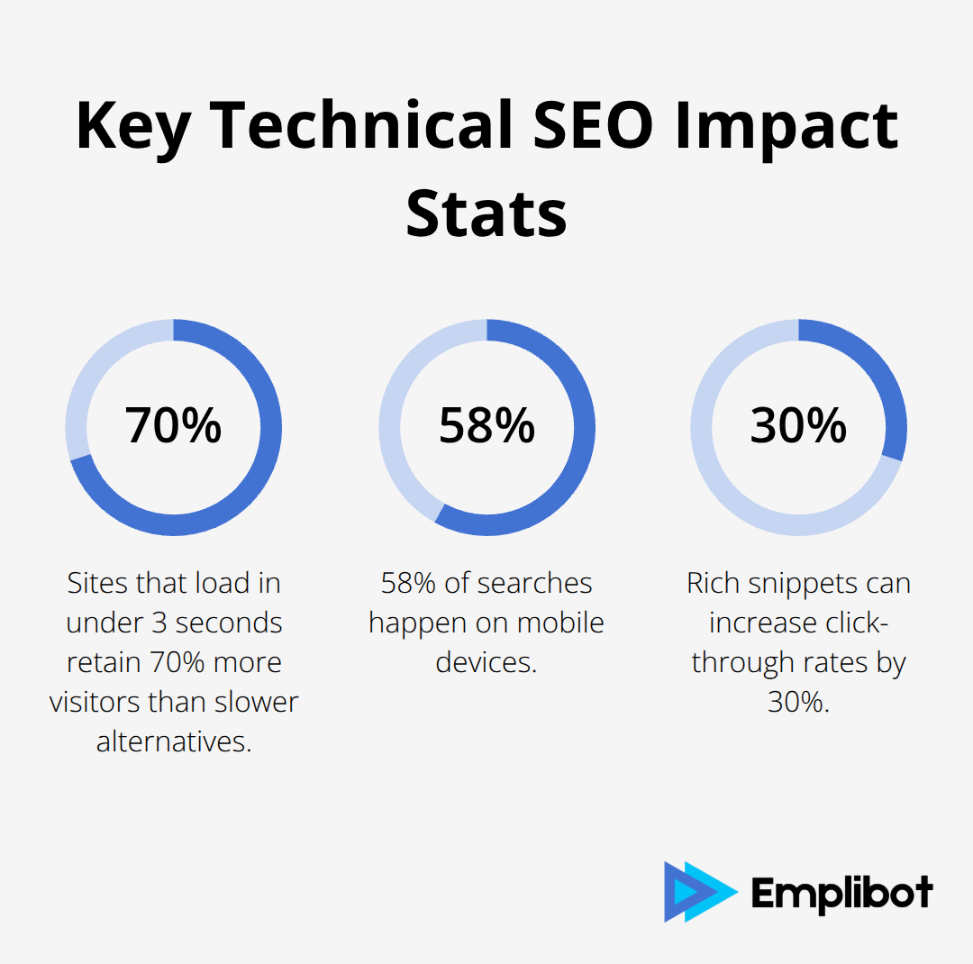 Three technical SEO statistics that impact traffic and rankings - increase website traffic