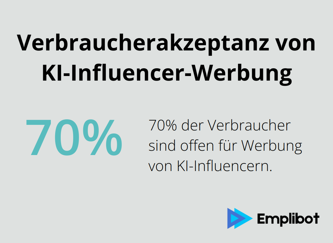 70% der Verbraucher sind offen für Werbung von KI-Influencern - ki influencer erstellen