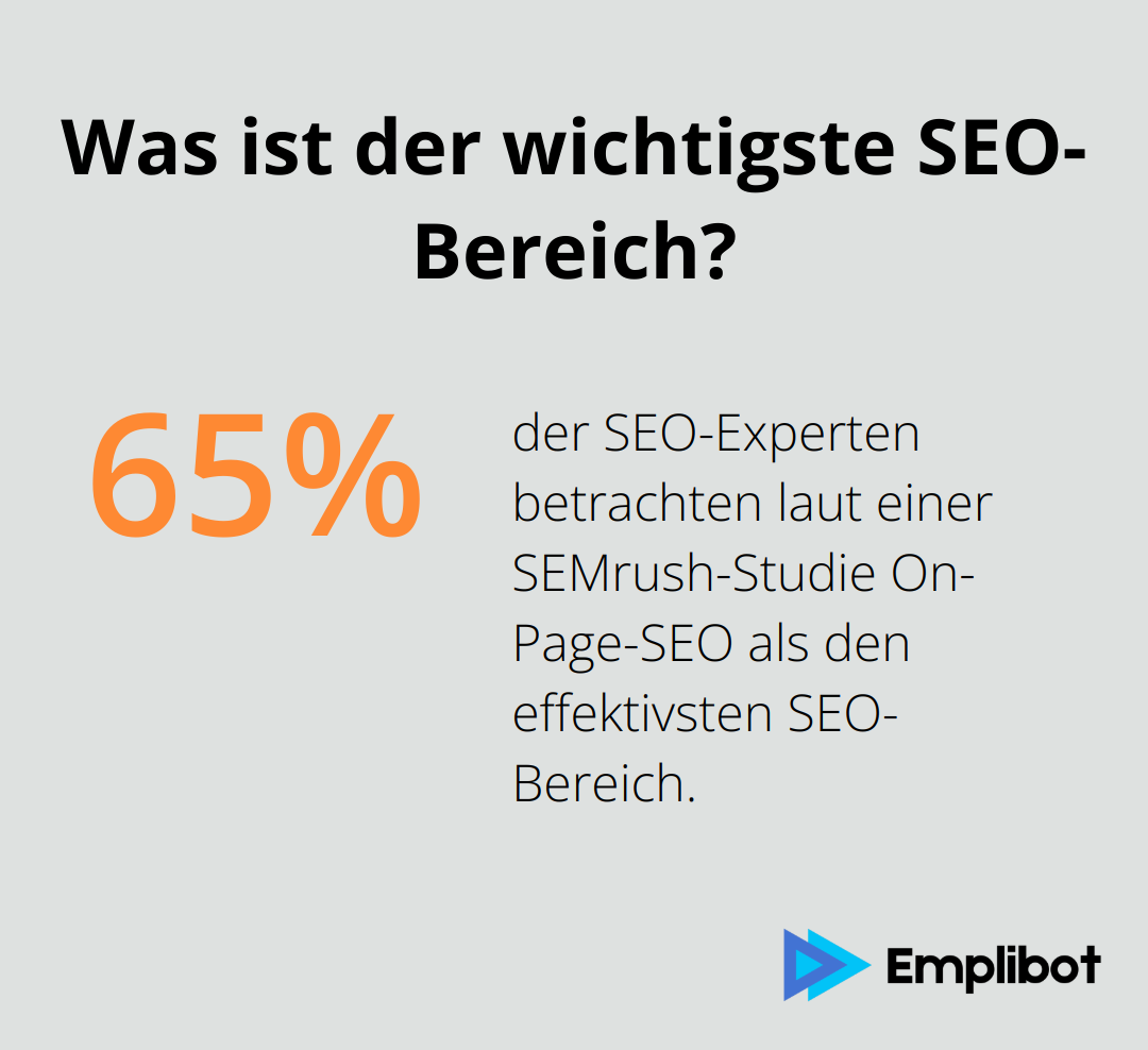 Infographic: Was ist der wichtigste SEO-Bereich? - seo begriffe