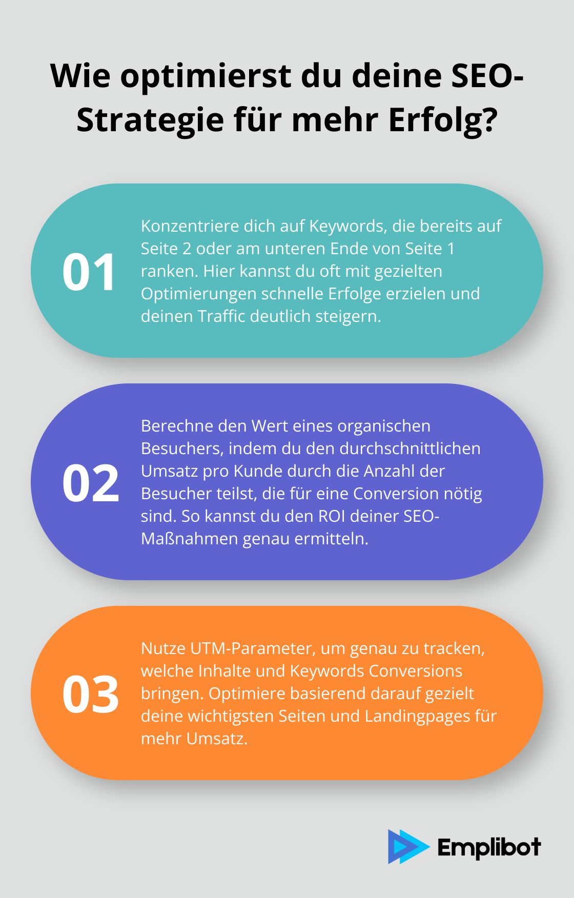 Infographic: Wie optimierst du deine SEO-Strategie für mehr Erfolg?